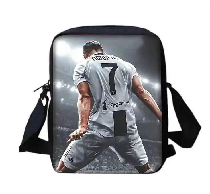 Football CR7 Child School Backpack With Shoulder Ronaldo Bags Trikidsworld