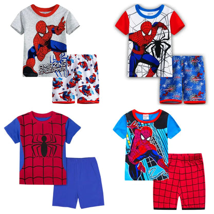 New children Boys Nighty classical Cartoon Girl Nightgown Costume Boys Cute Set Baby Toddler Short Sleeve Pajamas Sets Home Wear Trikidsworld