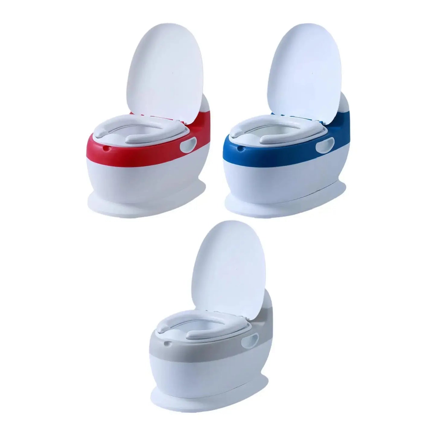Toddler Potty Training Toilet Sturdy Realistic Non Slip Easy to Clean Comfortable Multifunctional Compact Ergonomic Toilet Seat Trikidsworld