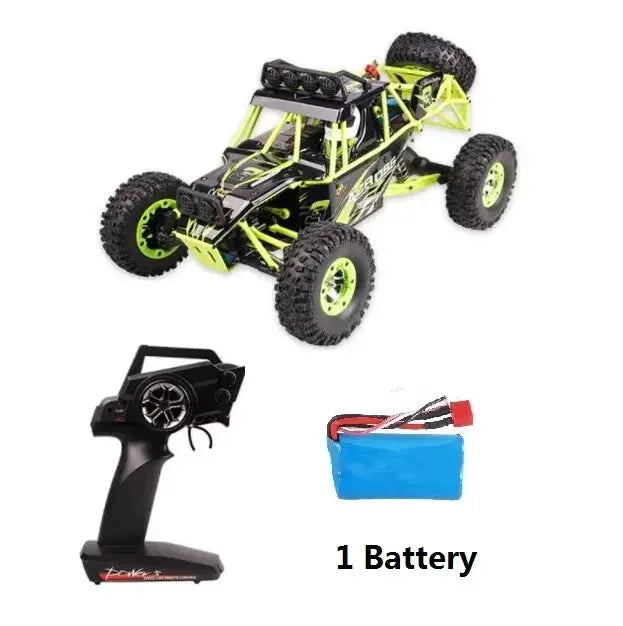 Wltoys 12428 1/12 RC Car 2.4G 4WD Electric Brushed Racing Crawler RTR 50km/h High Speed RC Off-road Car Remote Control Car Toys Trikidsworld