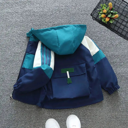 Spring Autumn Baby Boys Coat Fashion Kids Baseball Uniform Birthday Present Sports Jacket 2-7 Years Children Outerwear Clothing Trikidsworld