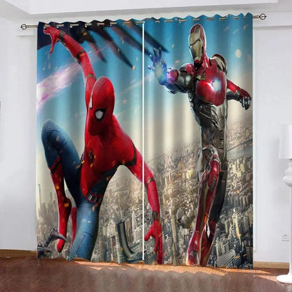 Spider-Man Kids Blackout Curtain for Room Decor Trikidsworld