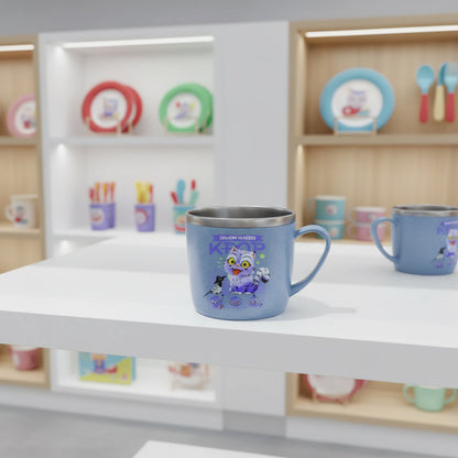 KPop Demon Hunters 304 Stainless Steel Mouth Cup Wheat Straw Element Cute Water Cups Household Anti-scalding Drinking Glass Gift Trikidsworld