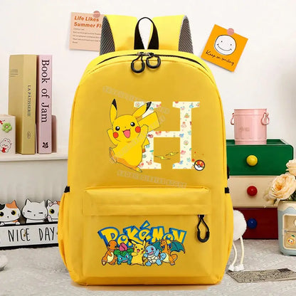 Pokemons School Bag Cartoon Backpack Trikidsworld