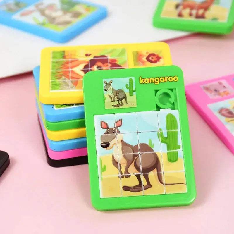 Cartoon Animal Puzzle for Kids – Educational Toy and Party Favor Trikidsworld
