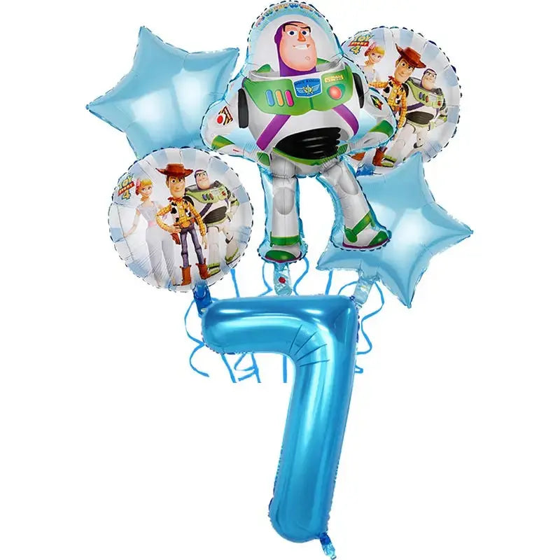 Toy Story Buzz Lightyear Birthday Decorations Trikidsworld