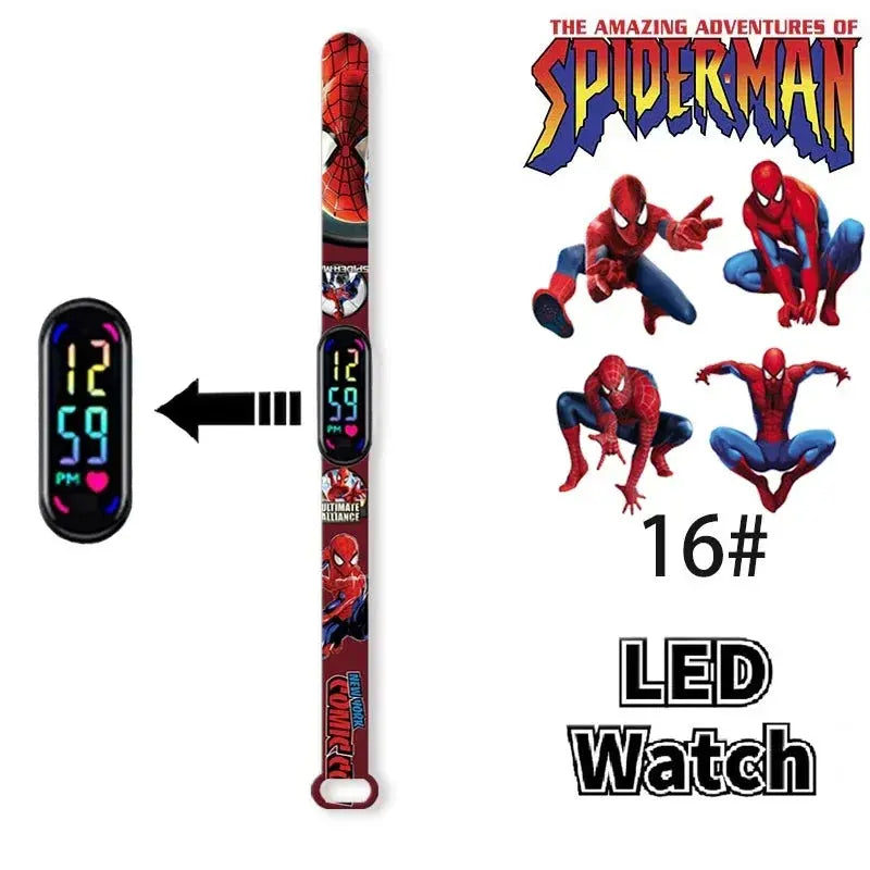 Watch Kids LED Cartoon Bracelet Wristwatch Trikidsworld