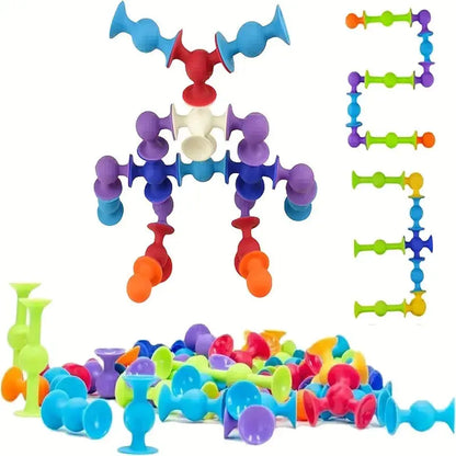 Suction Cup Building Blocks Trikidsworld