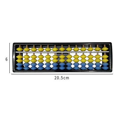Children's Plastic Abacus Soroban Calculator Counting Tool 13 Digit Rods Standard Abacus Mathematics Beginners Caculating Toy Trikidsworld