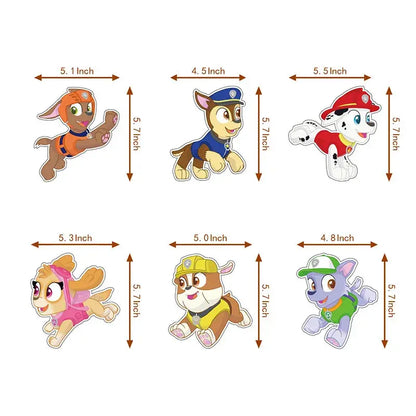 Paw Patrol Birthday Party Decoration Baby Shower Boys Girl Tableware Supplies Cup Tablecloth Numbers Balloon Cake Backdrop Gifts Trikidsworld