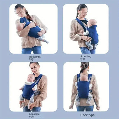 Ergonomic Baby Carrier 4-in-1 with Hip Seat Trikidsworld