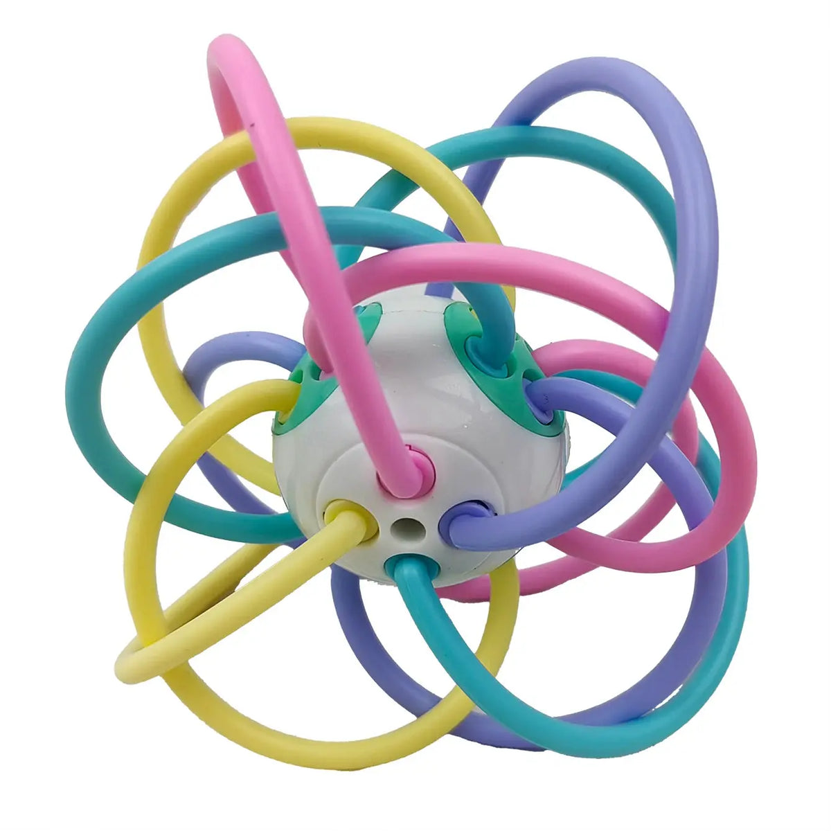 Manhattan square golfer grips teether grinding ball educational toy ball Trikidsworld