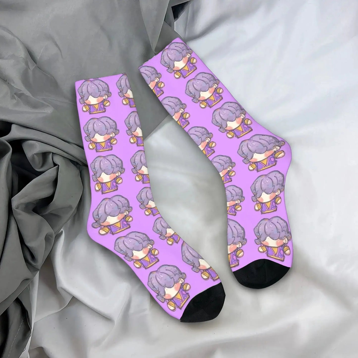 Rumi K pop Demon Hunters  Socks Huntrix Non Slip Stockings Men Quality Outdoor Sports Socks Autumn Harajuku Design Socks Trikidsworld