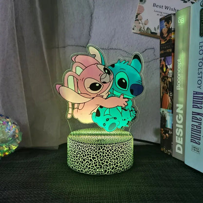 Lilo & Stitch Kids Night Light | Creative Cartoon Table Lamp Gift Trikidsworld