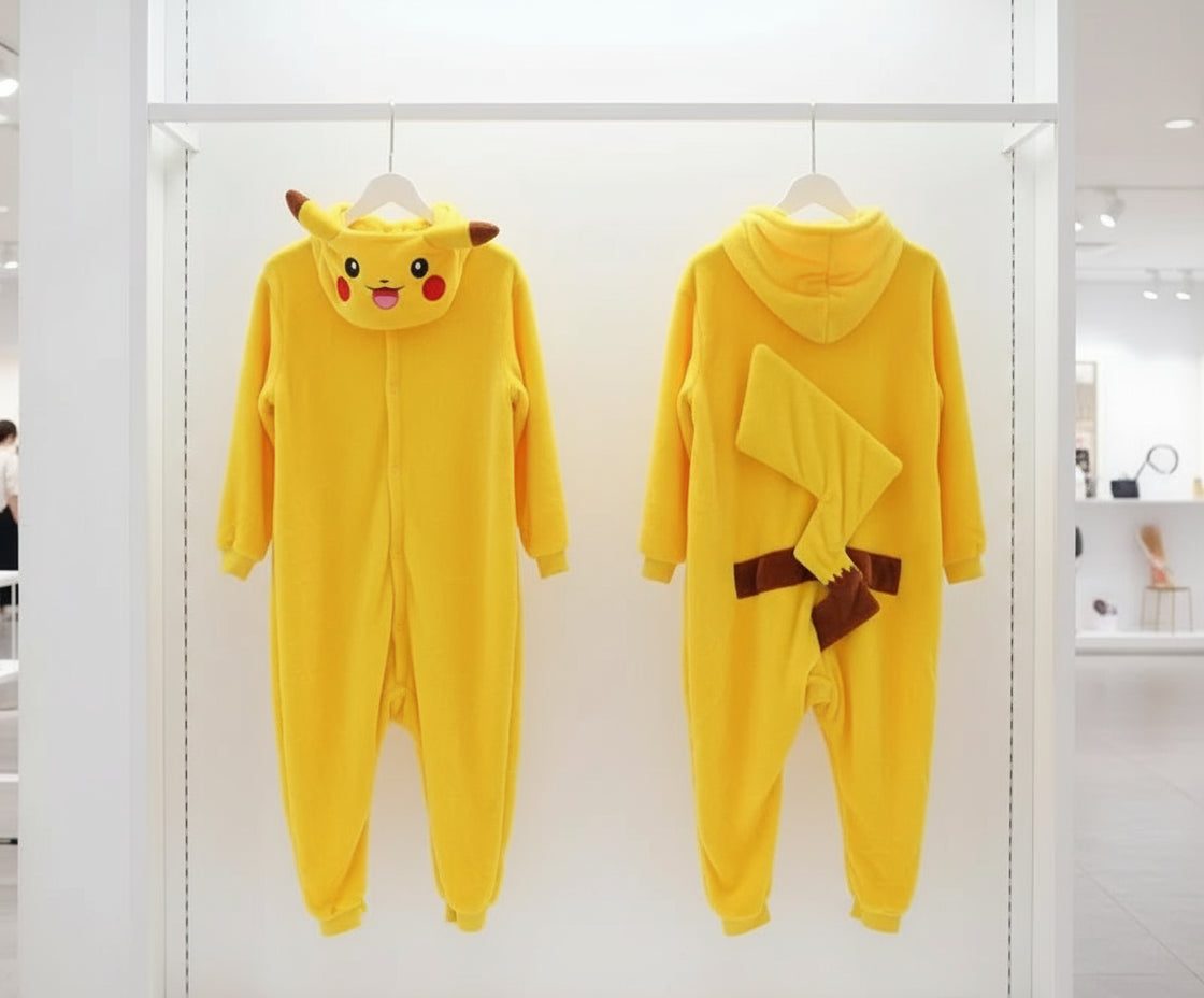 TAKARA TOMY Pokemon Jigglypuff Pikachu Gengar Snorlax Onesie Kigurumi Kids Cosplay Bulbasaur Halloween Pijama Anime Pajamas Trikidsworld
