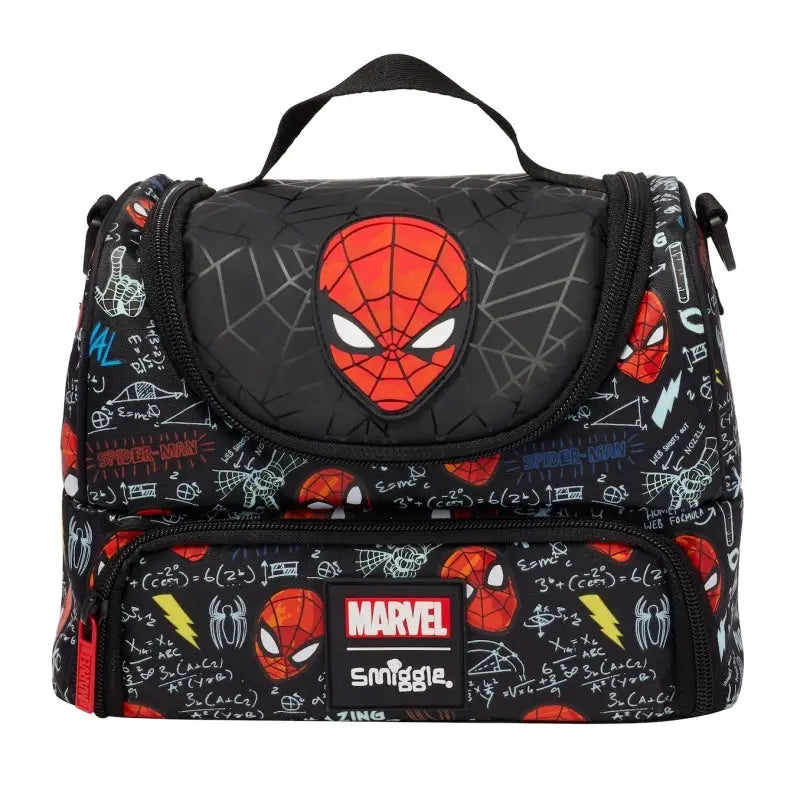Smiggle Marvel Spider-man Children Stationery Student School Bag Lunch Bag Lunch Box Wallet Pencil Box  Water Cup Student Gift Trikidsworld