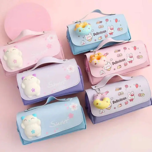 Stylish 3D Pencil Case – School Pen Organizer Trikidsworld