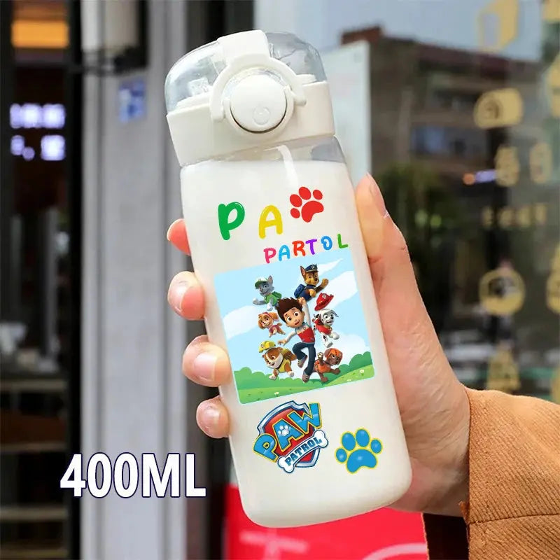 PAW Patrol 400ML Straw Water Bottle – Portable & Leakproof Trikidsworld