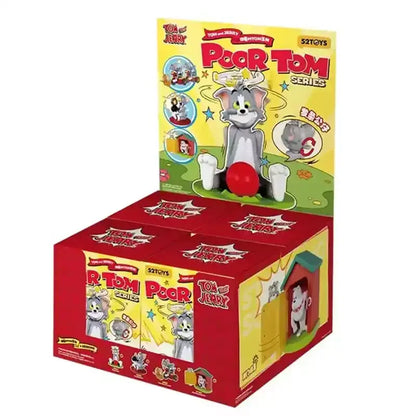 100%Genuine 52toys Tom And Jerry The Unlucky Tom Cat And Mouse Blind Box Desktop Ornament Collection Cute Animal Models Gifts Trikidsworld