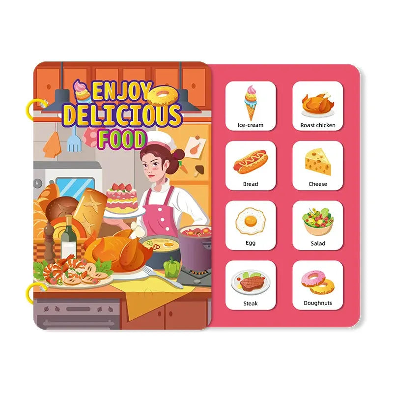 Children Early Education Quiet Busy Paste a Book Baby DIY Puzzle Sticker Montessori Toy Portable Educational Toy Sticker Book Trikidsworld