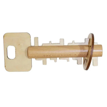 Wooden Puzzle Lock Toy Trikidsworld