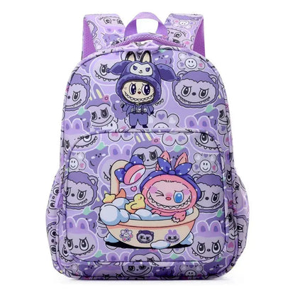 MINISO New style double shoulder bag with large capacity, lightweight, and casual, suitable for boys and girls. Trikidsworld