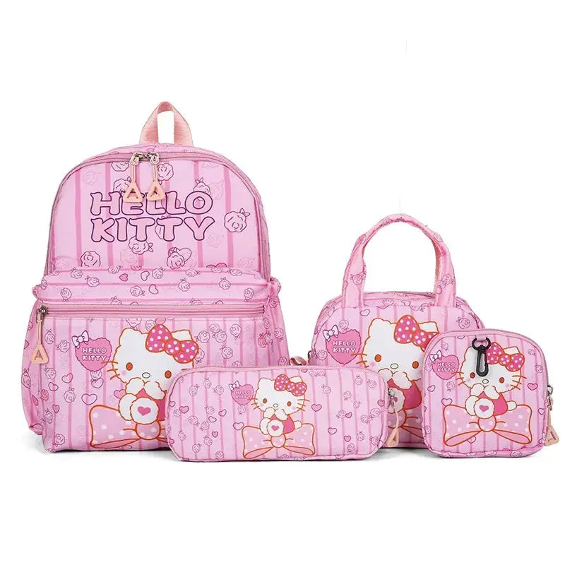School Backpack Set with Wallet, Shoulder Bag & Pencil Case Trikidsworld