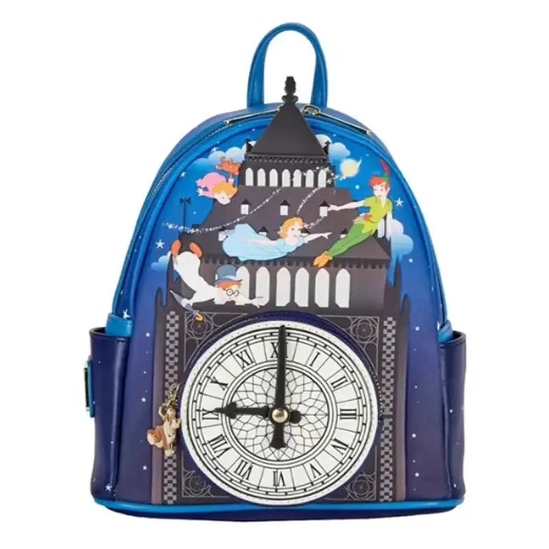 Beauty and The Beast Princess Series Cogsworth ‌Lumiere Chip‌ Bell Winter Cosplay Mini Backpack Fashion Cute Girl Storage Bag Trikidsworld