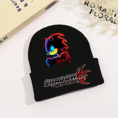 Sonics Knitted Hats Children Headgear Winter Boy Girl Cotton Warm Woolen Cap Cartoon Anime Beanie Bonnet Kids Christmas Gifts Trikidsworld