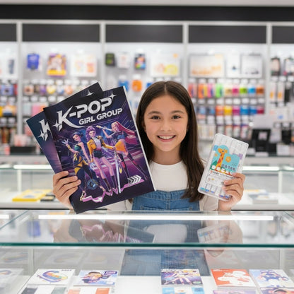 Kpop Demon Hunters Tracing Painting Anime Cartoon Line Drawing Children's Sketch Coloring Picture Book Children's Holiday Gifts Trikidsworld