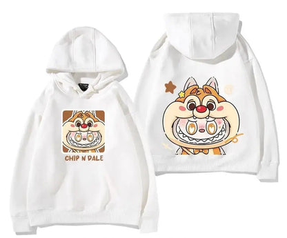 Labub labubu crazy zoo city surrounding hooded sweatshirt children's men and women autumn and winter fashion loose clothes Trikidsworld