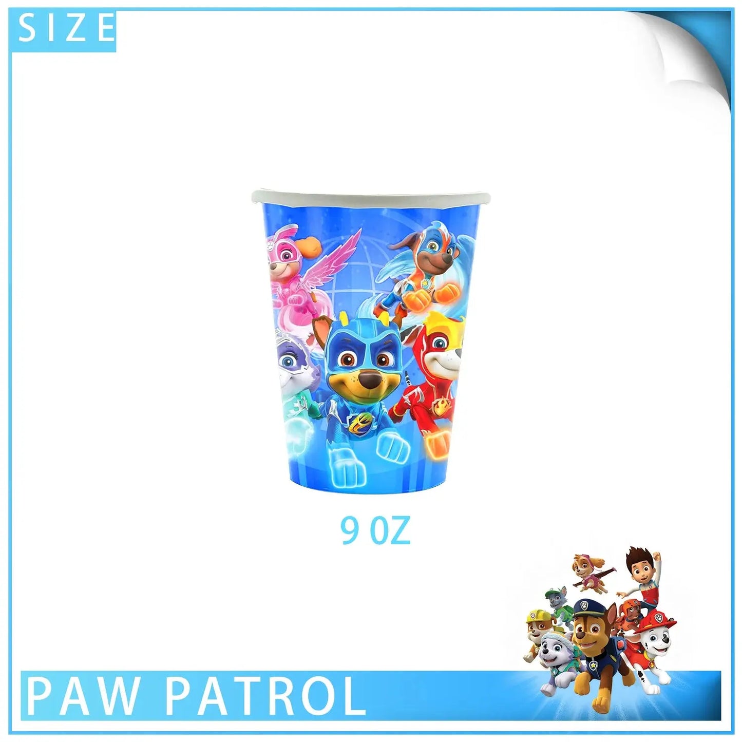 Paw Patrol Birthday Party Decoration Baby Shower Boys Girl Tableware Supplies Cup Tablecloth Numbers Balloon Cake Backdrop Gifts Trikidsworld