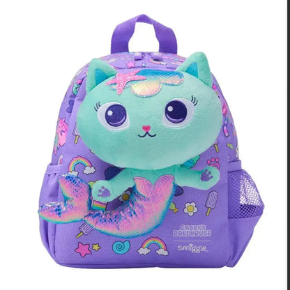 New Original Australia Smiggle Children Schoolbag Girl Gabby Shoulder Backpack Meal Bag Modeling Bags 14 Inch New Semester Gifts Trikidsworld