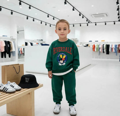 Mickey-Mouse-Outfit für Kinder – Sweatshirt- und Hosen-Set für Kinder von 1–6 Jahren 